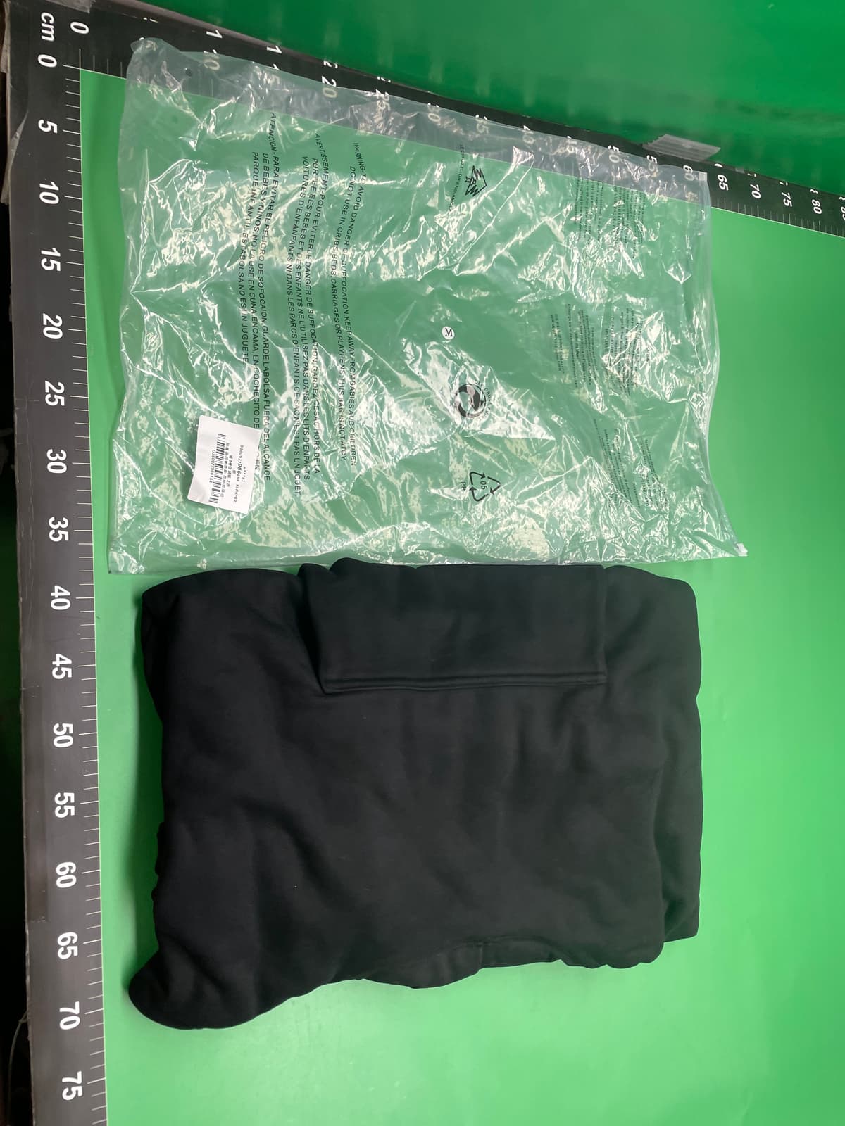 单件超重非常牛】Yeezy x 侃爷联名款双层纯色套头连帽卫衣 男女 — foto QC 1