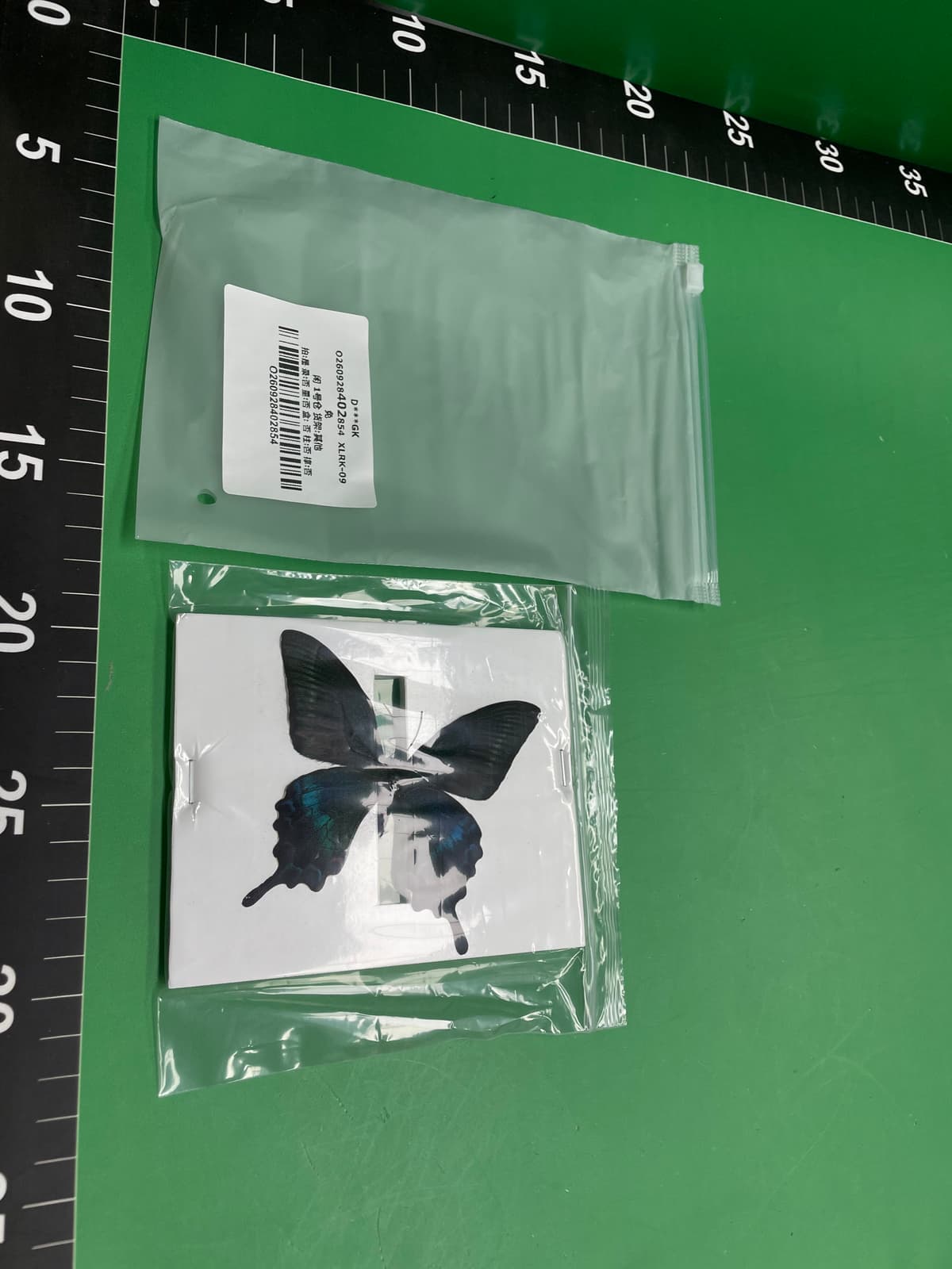 振方工艺真实昆虫标本透明盒装蝴蝶展翅女生儿童节日礼物收藏摆件 — foto QC 1
