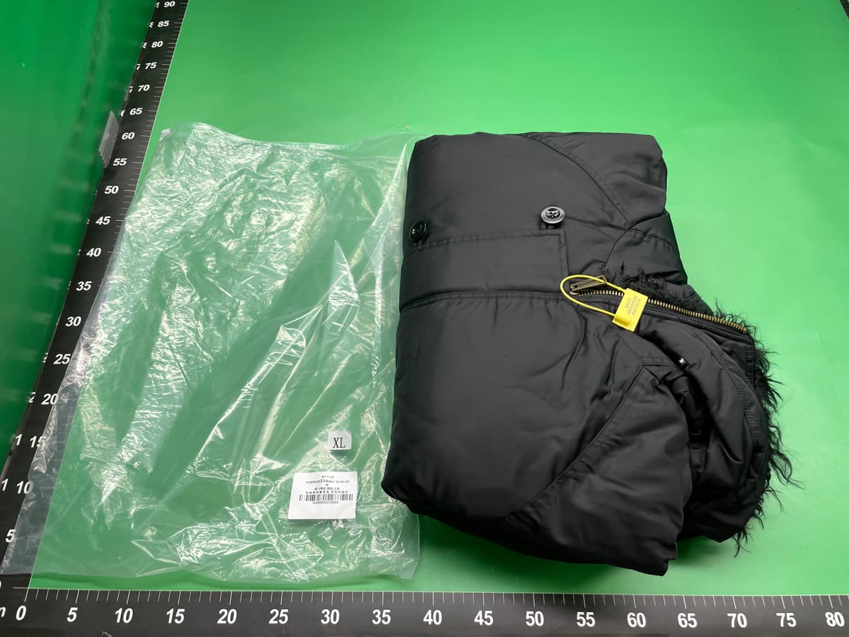 No/Faith Studios N2B Heavy-Duty Hardware Wool Collar Flight Jacket Bomber Thick Winter Cotton Coat — foto QC 1