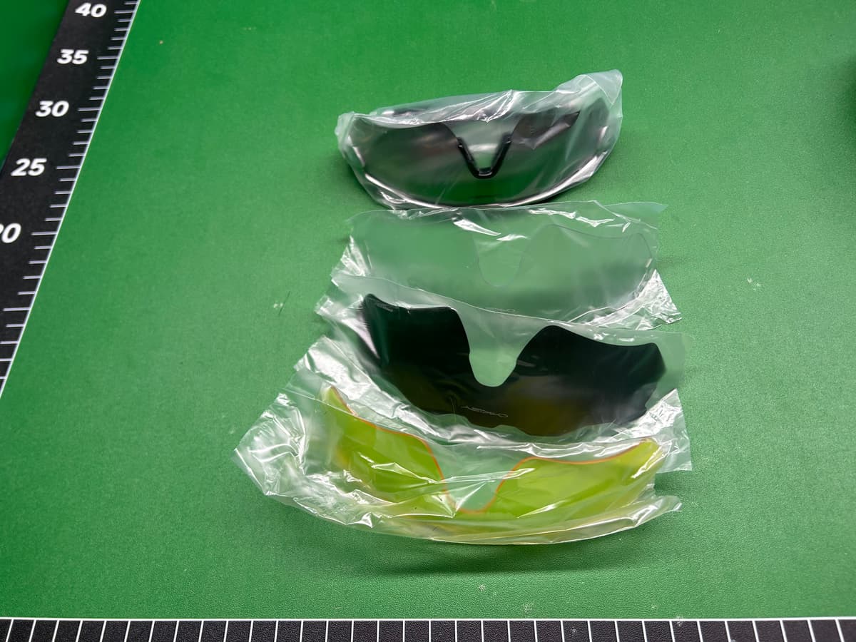 太阳眼镜TR90可更换镜片户外炫彩骑行眼镜公路自行车防风护目镜 — miniatura QC 3