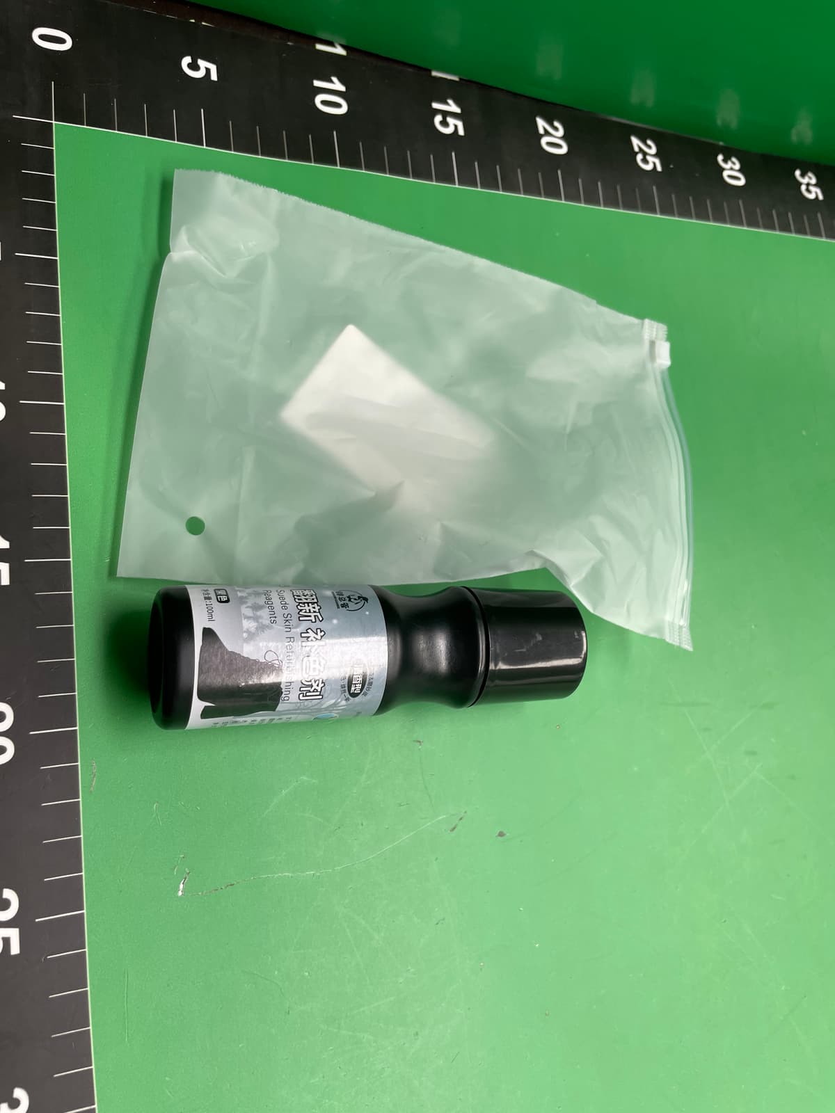 磨砂皮鞋翻新补色剂翻毛皮补色剂鹿皮绒鞋面清洗绒面护理鞋油无色 — foto QC 1