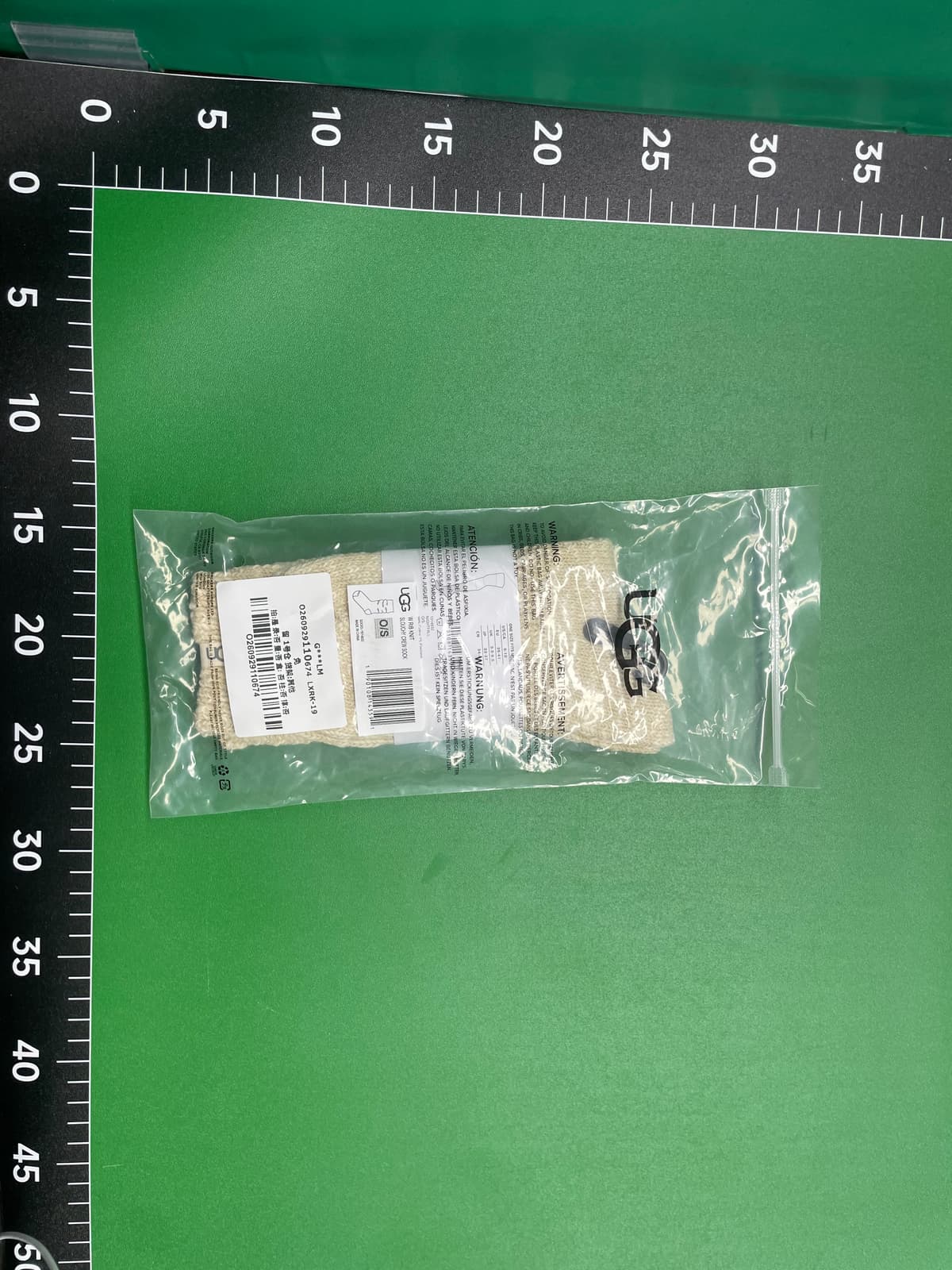 外贸G女士粗线堆堆时尚百搭百搭款布标复古袜子秋冬保暖批发 — foto QC 1