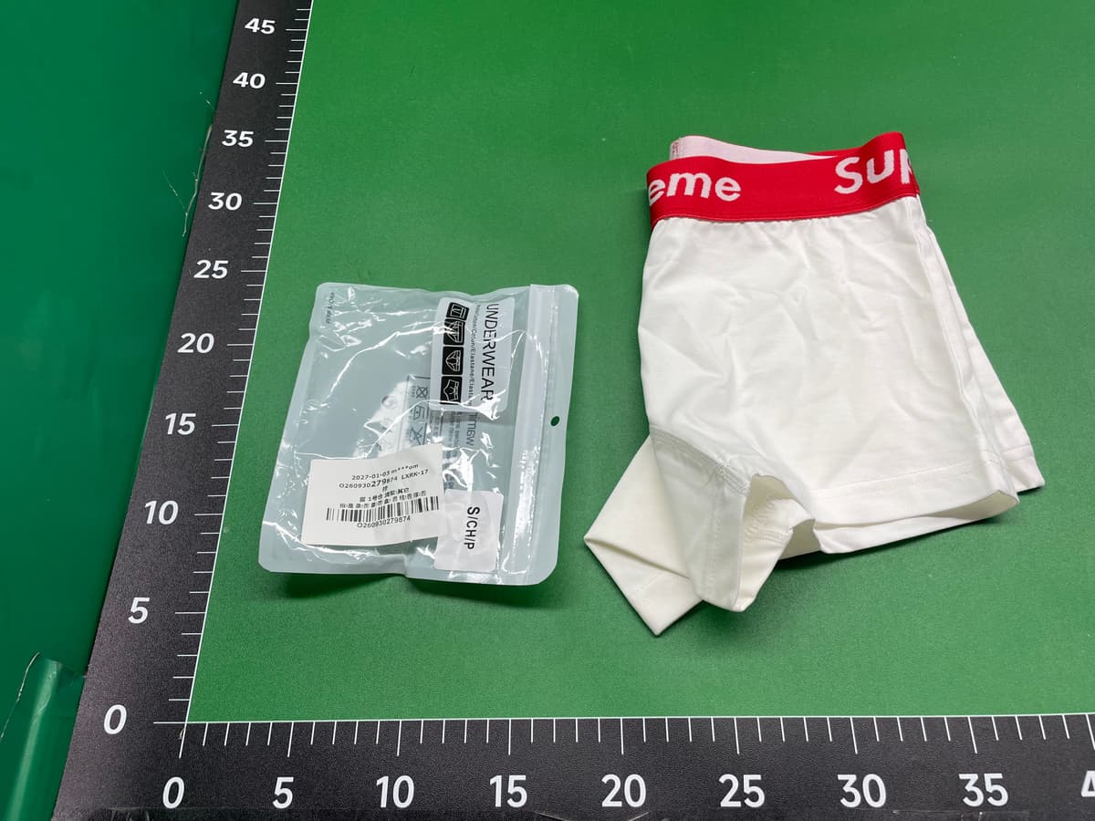 跨境潮牌SUP棉内裤女士中腰四角内裤夏季薄透气少女舒适无痕弹力 — miniatura QC 3