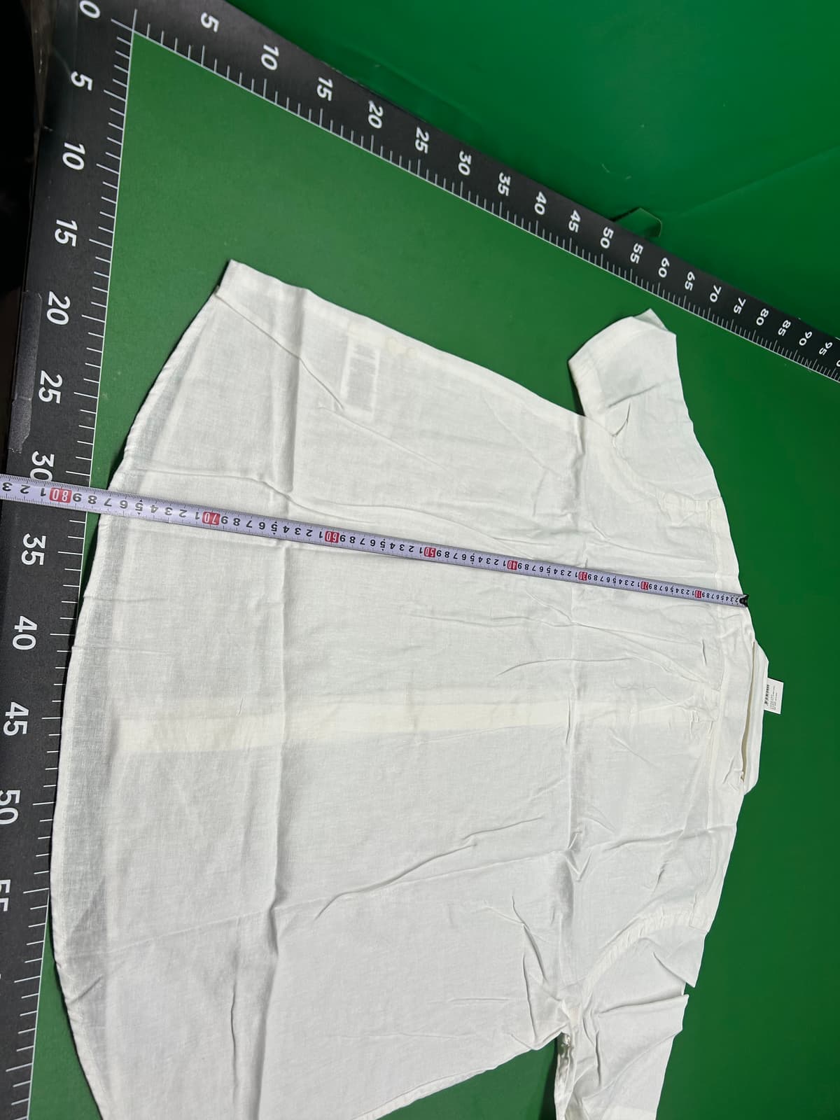 出口专供RL拉夫小马刺绣亚麻短袖衬衫男女款休闲百搭亚麻衬衣 — foto QC 1
