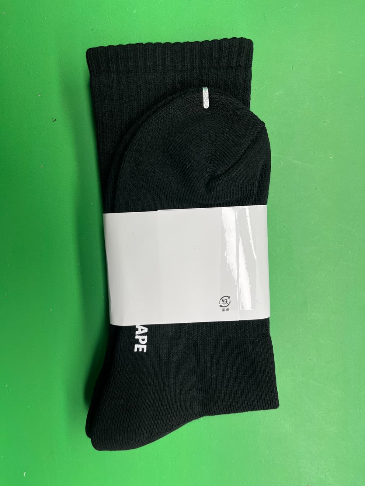 Bape猿人头刺绣日系中筒袜高筒袜男女运动袜加厚保暖休闲潮袜 — miniatura QC 2