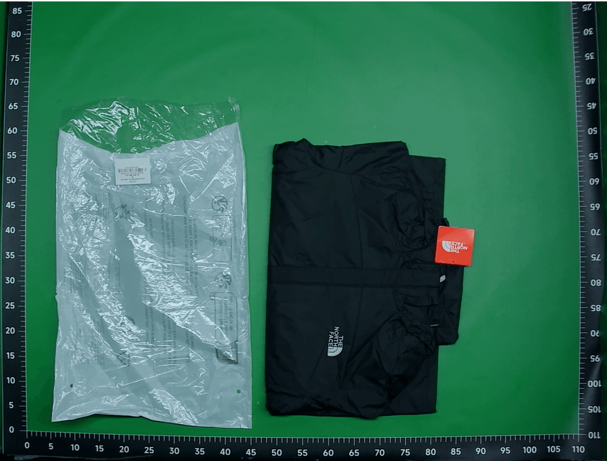 北脸跨境户外冲锋衣登山服连帽工作风衣大码防水冲锋衣无黑色现货 — foto QC 1