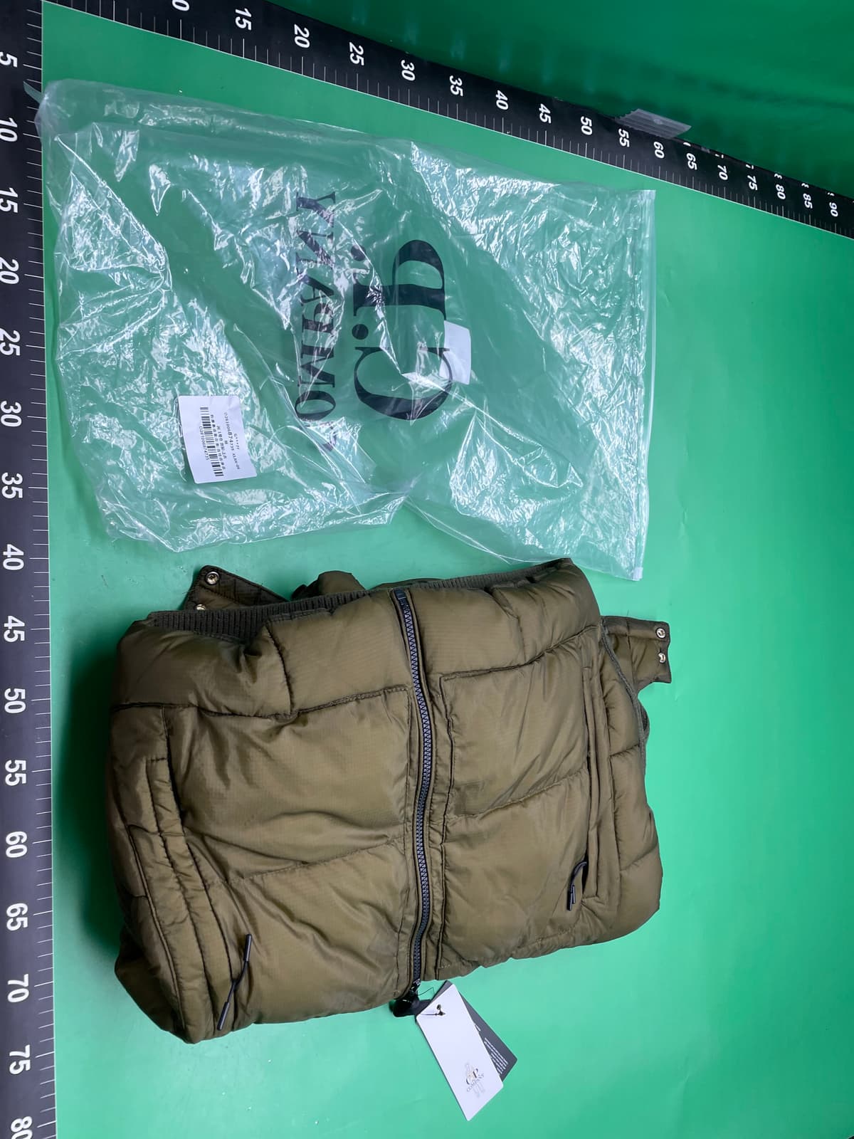 跨境26冬季新款C家毛衣拼接棉服男士抗寒连帽保暖加厚高端休闲 — foto QC 1