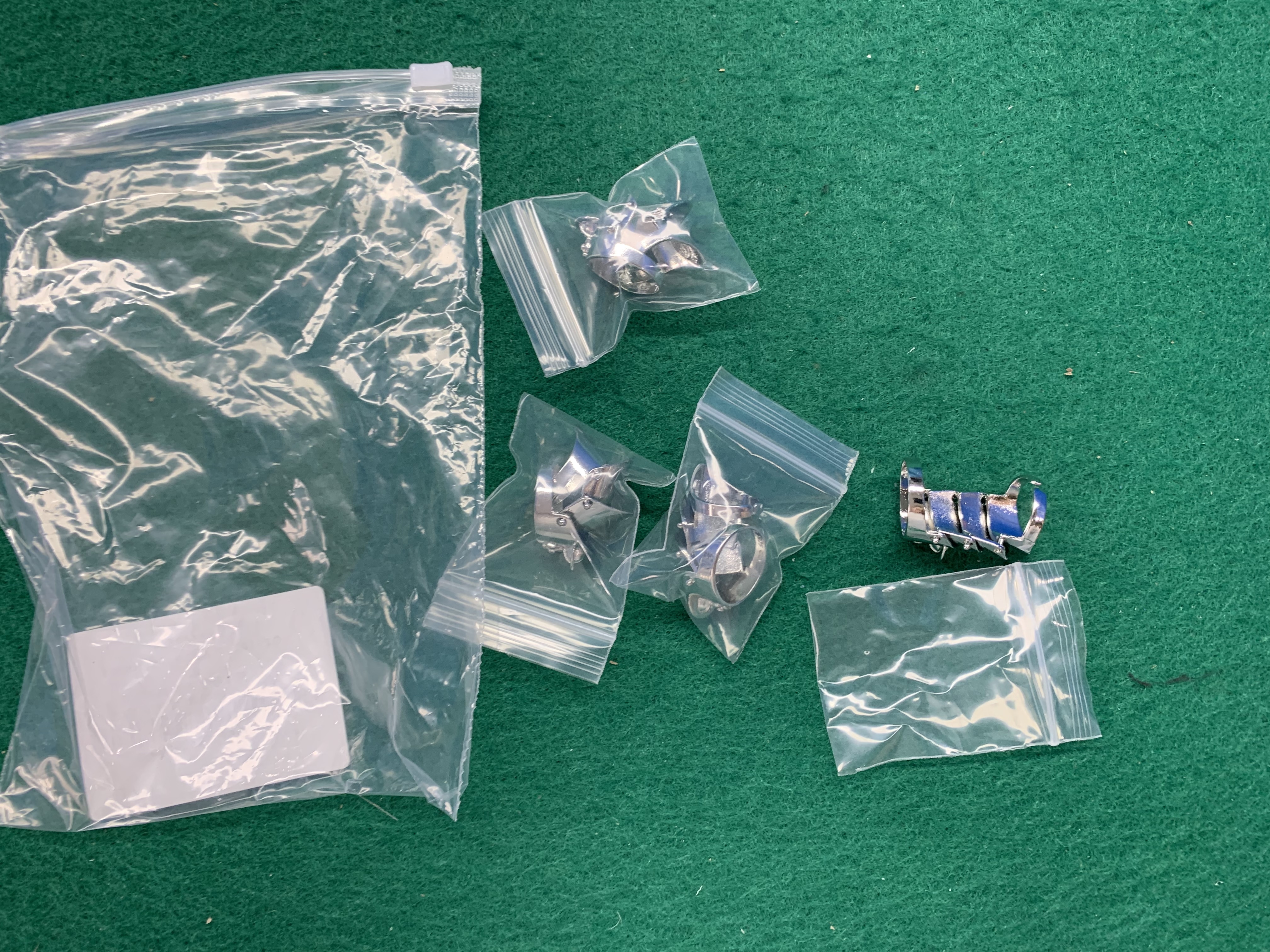 Vivienne盔甲戒指西太后NANA同款土星中古标盔甲关节戒薇薇安多层 — miniatura QC 5