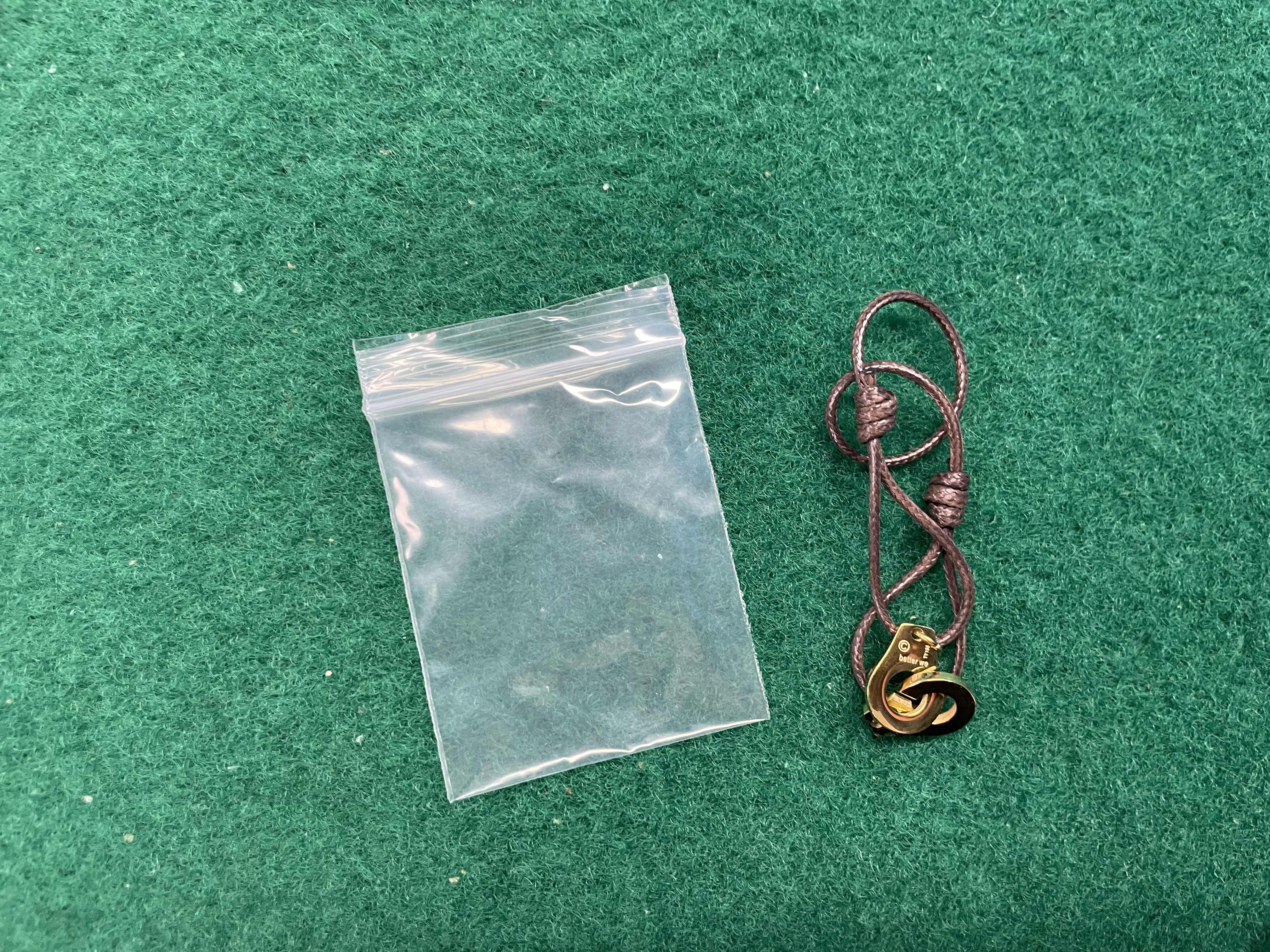s925纯银不掉色情侣手工编织彩色蜡绳手铐手绳转运红色手链金色扣 — miniatura QC 2
