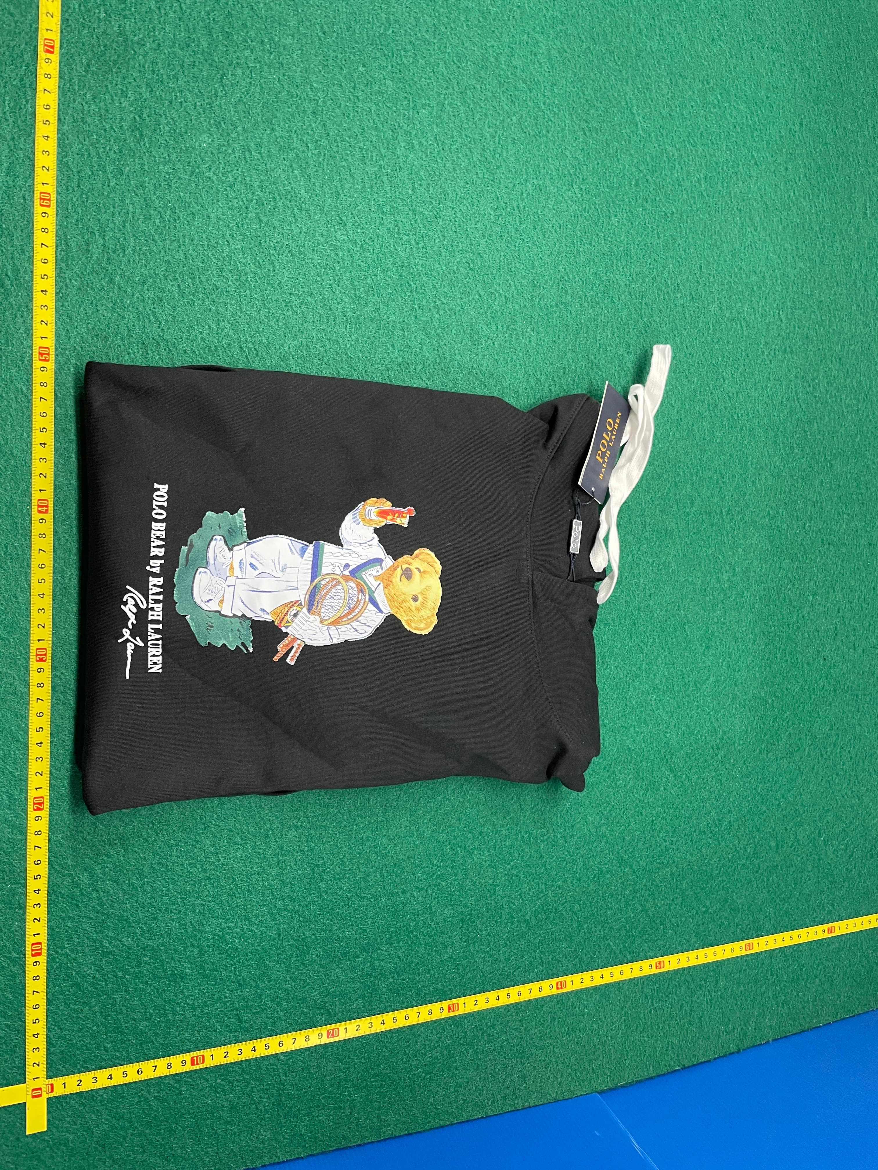 24年春Polo Bear连帽拉夫劳伦小熊卫衣男冬款上衣套头连帽抓绒外 — miniatura QC 5