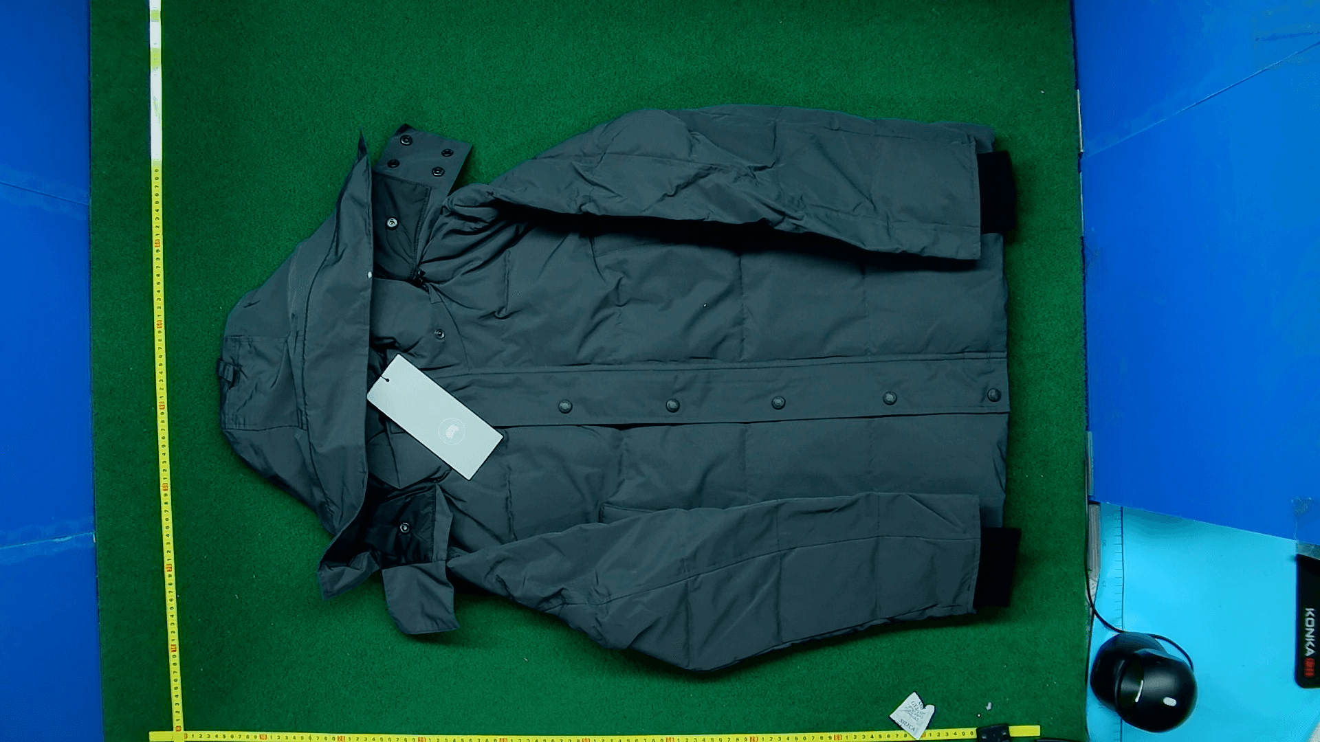 Palm Moose Men's Canadian Style Fur Hooded Wyndham down Jacket — miniatura QC 2
