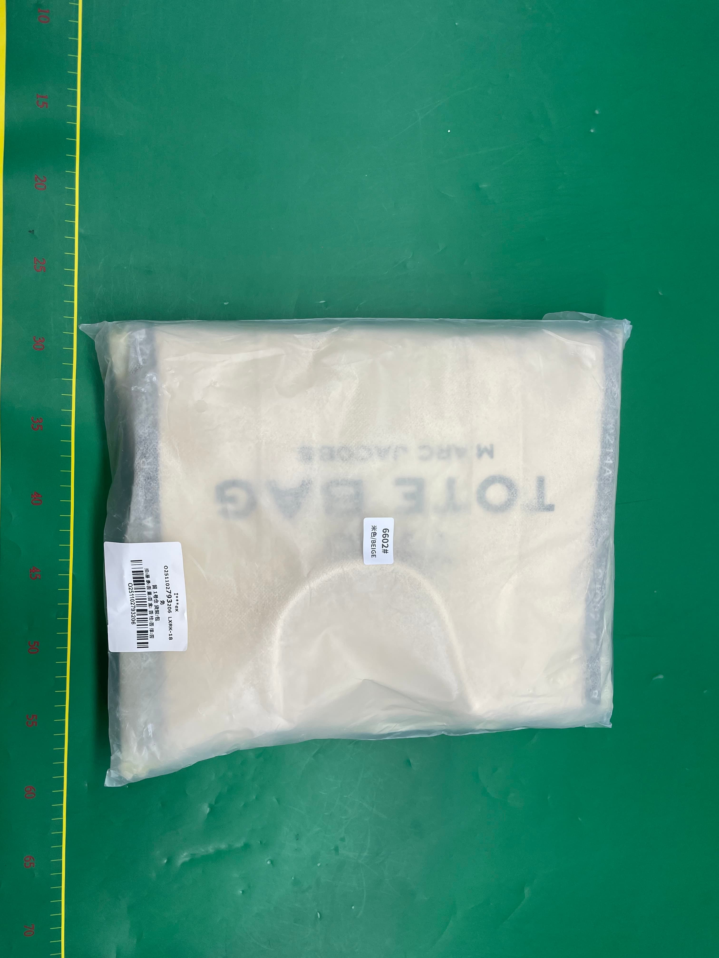 跨境特卖托特包新款女大容量简约字母通勤斜挎包小众设计帆布包 — foto QC 1