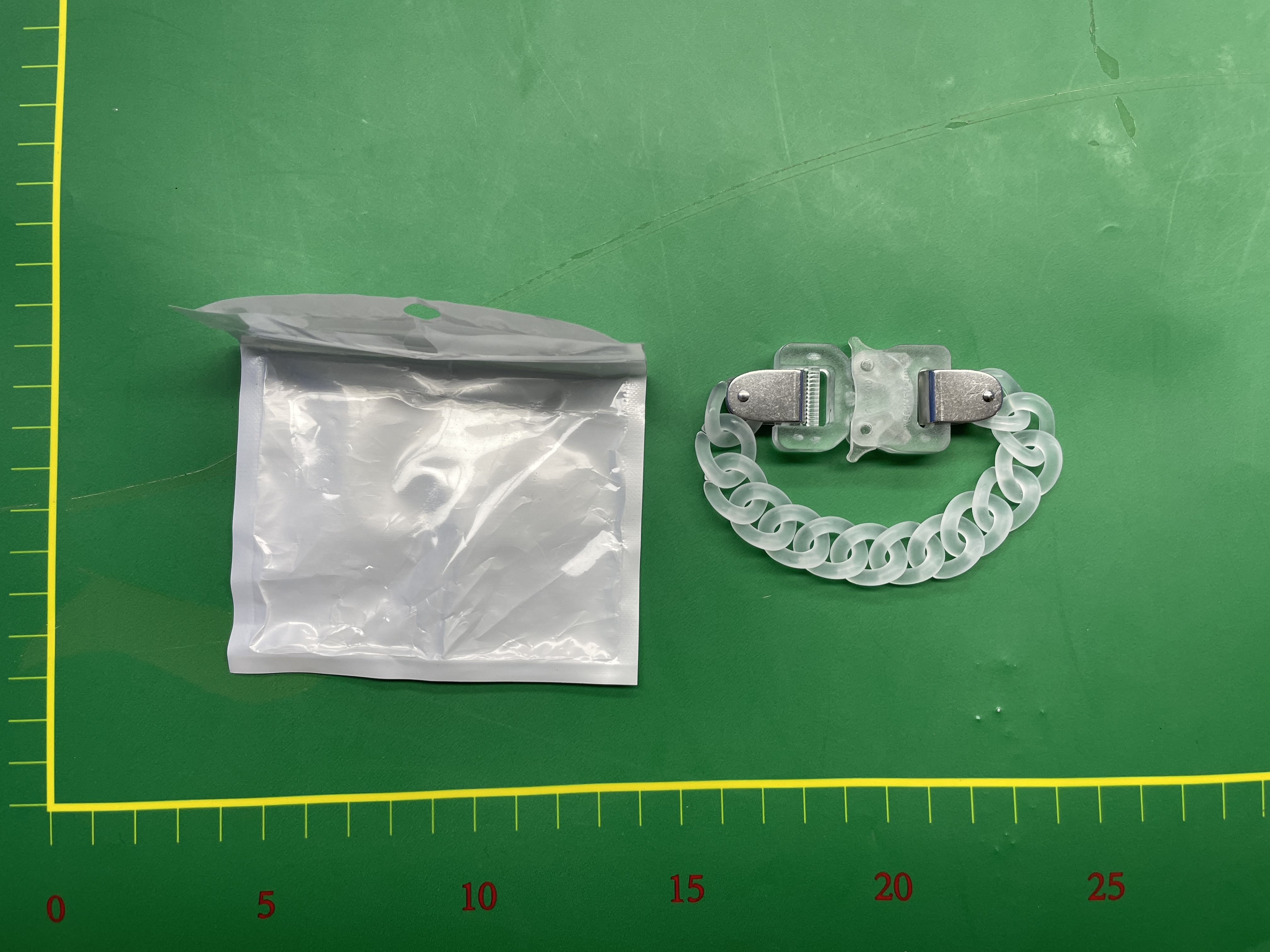 正确版本1017手链9SM透明亚克力 ALYX工业机能风插扣安全扣手环20 — miniatura QC 6
