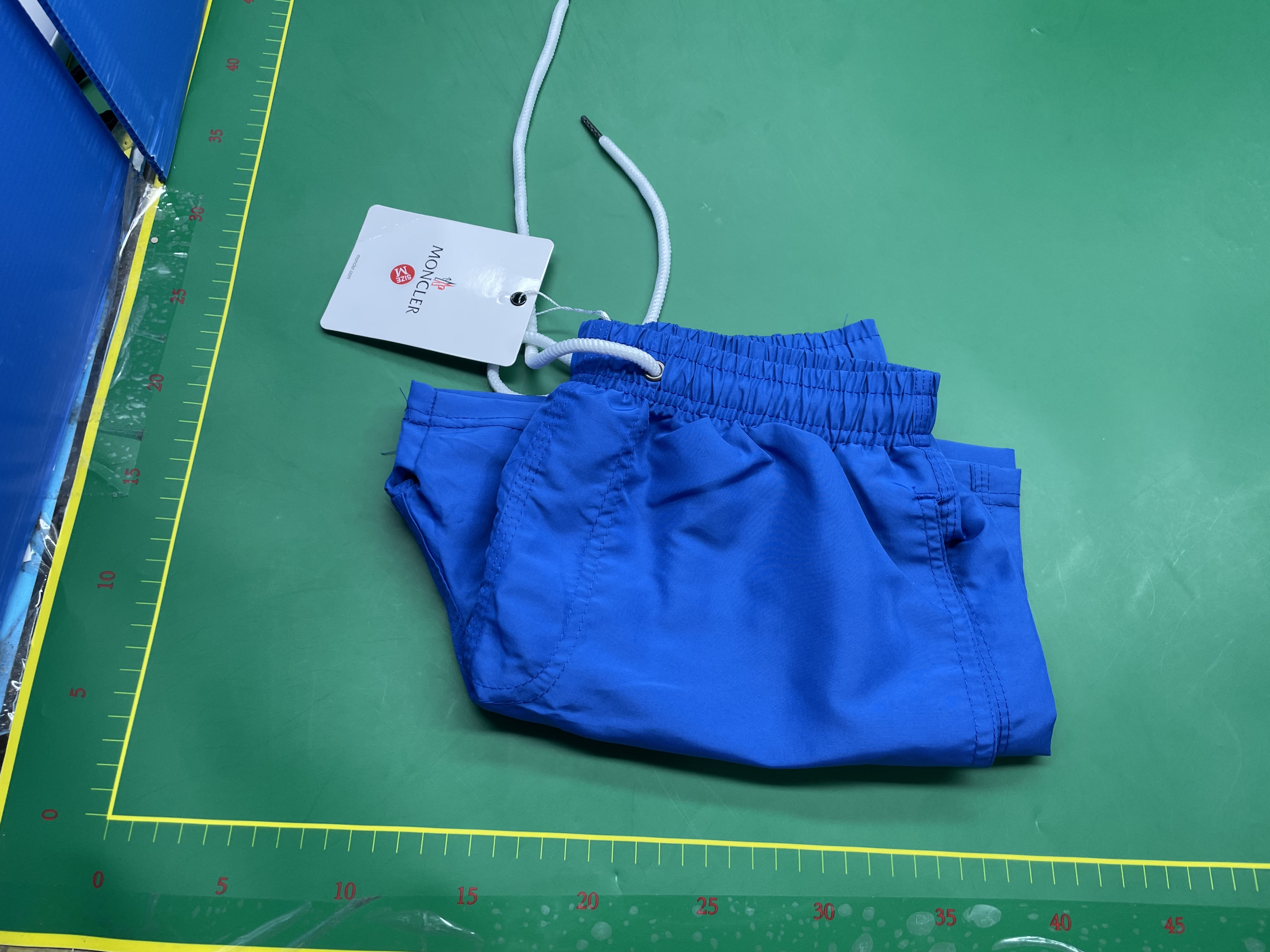 跨境热销蒙家高货原版短裤时尚沙滩裤速干刺绣松紧三分裤男女同款 — miniatura QC 5