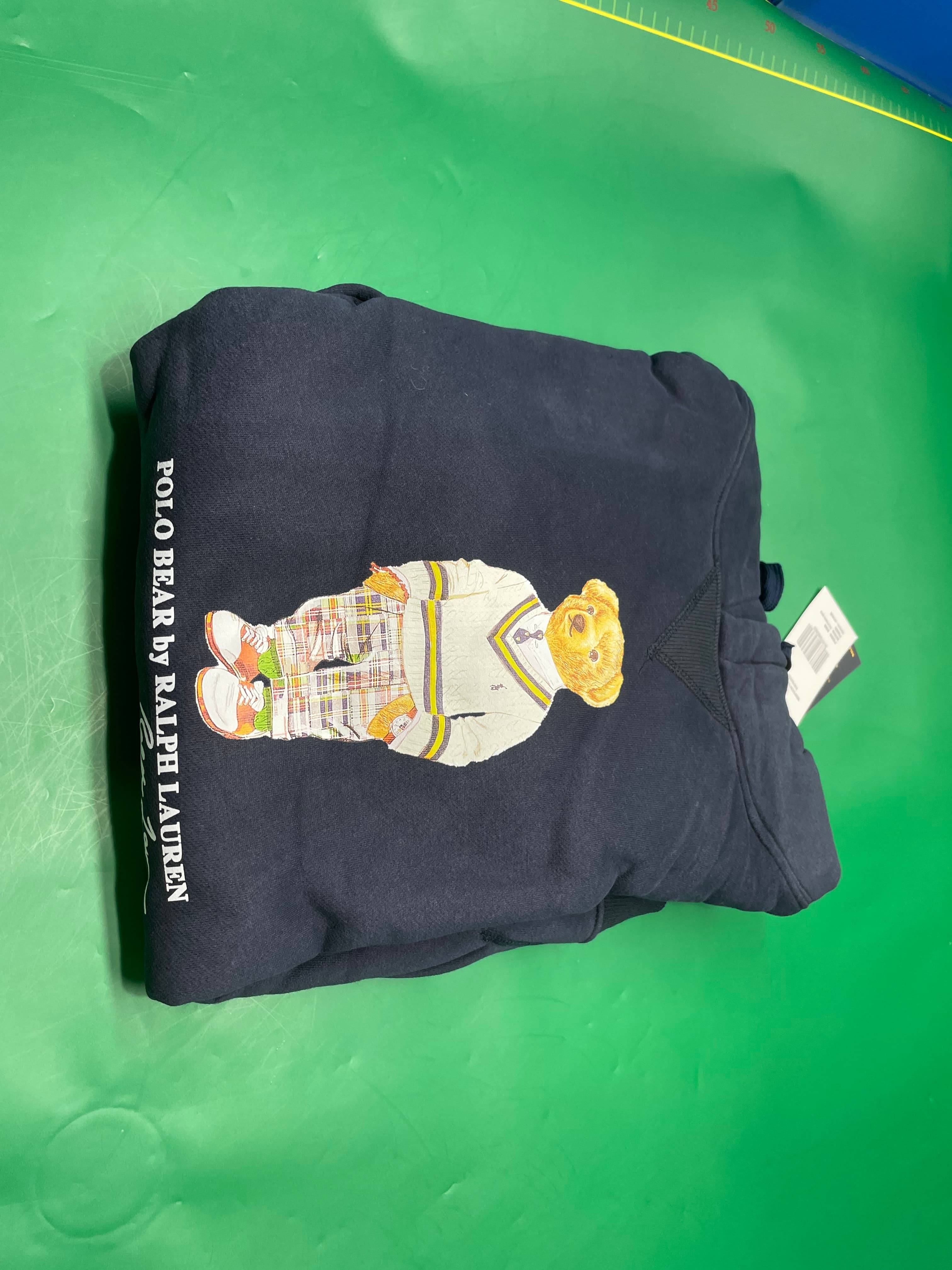 24年春Polo Bear连帽拉夫劳伦小熊卫衣男冬款上衣套头连帽抓绒外 — miniatura QC 2