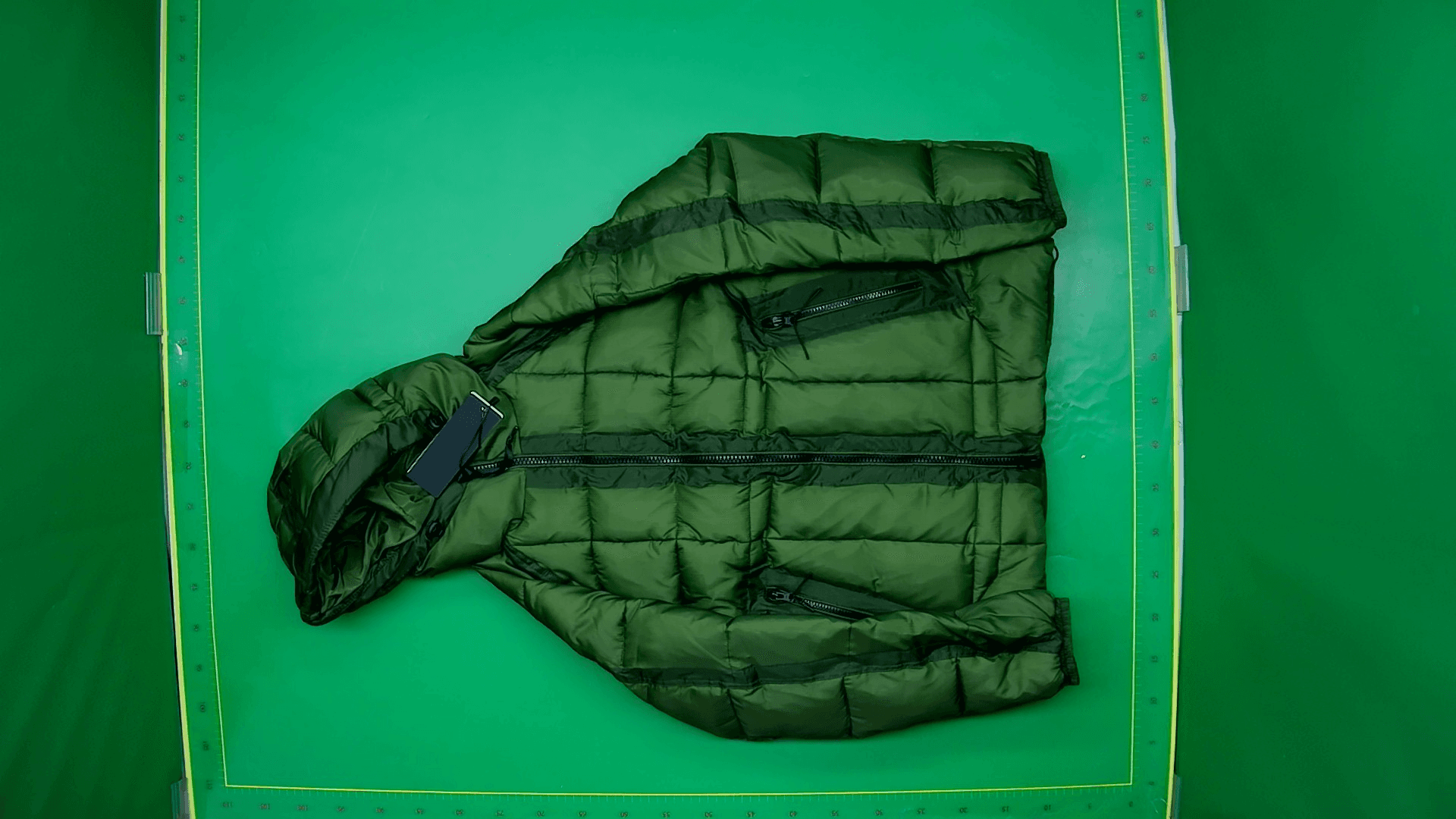 View nice亮面镜片羽绒棉男短款加厚保暖防寒轻盈连帽外套棉服 — miniatura QC 4