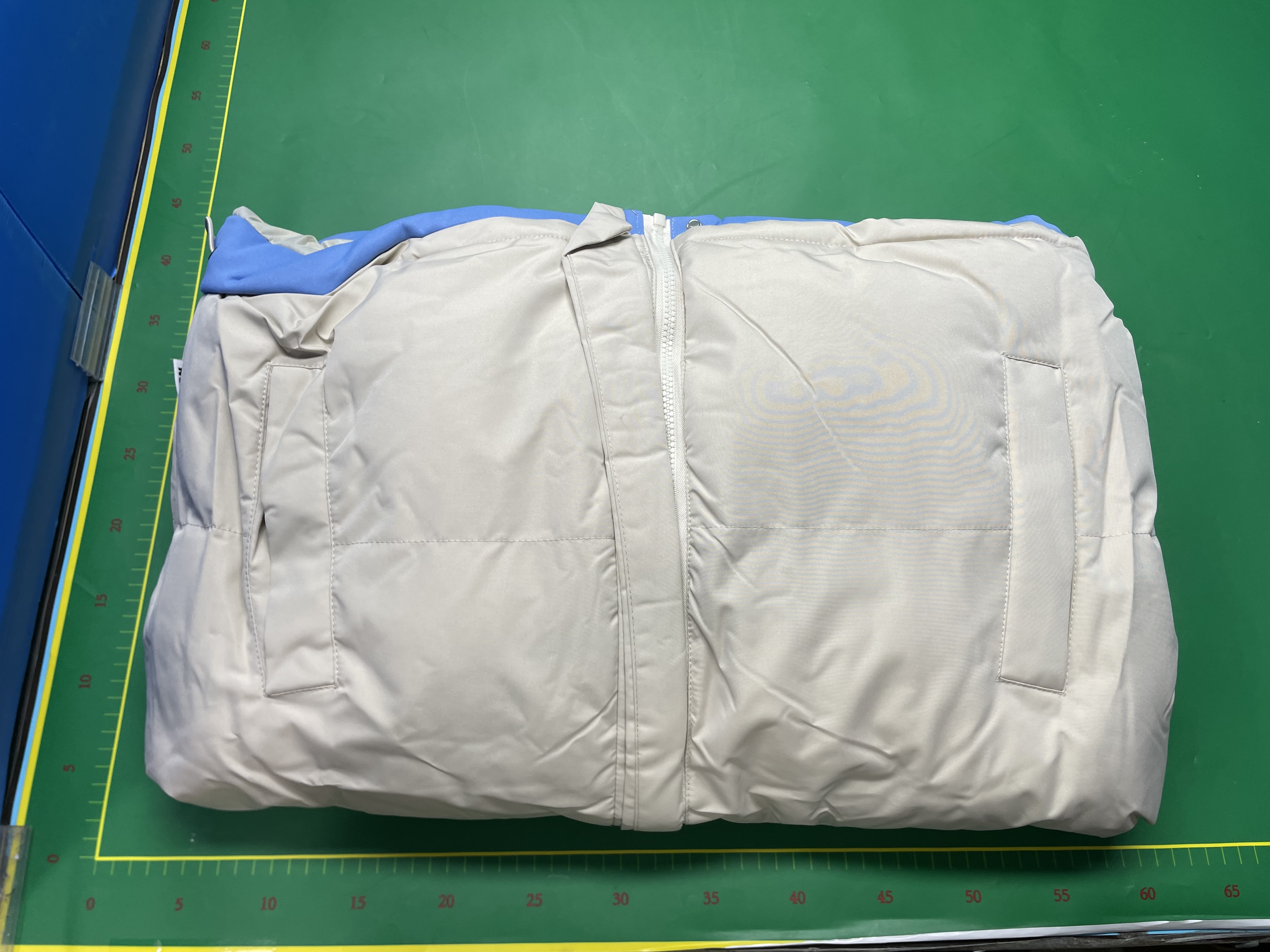 同舟保罗秋冬季男士羽绒棉衣假两件连帽情侣棉服潮牌加厚宽松外套 — foto QC 1