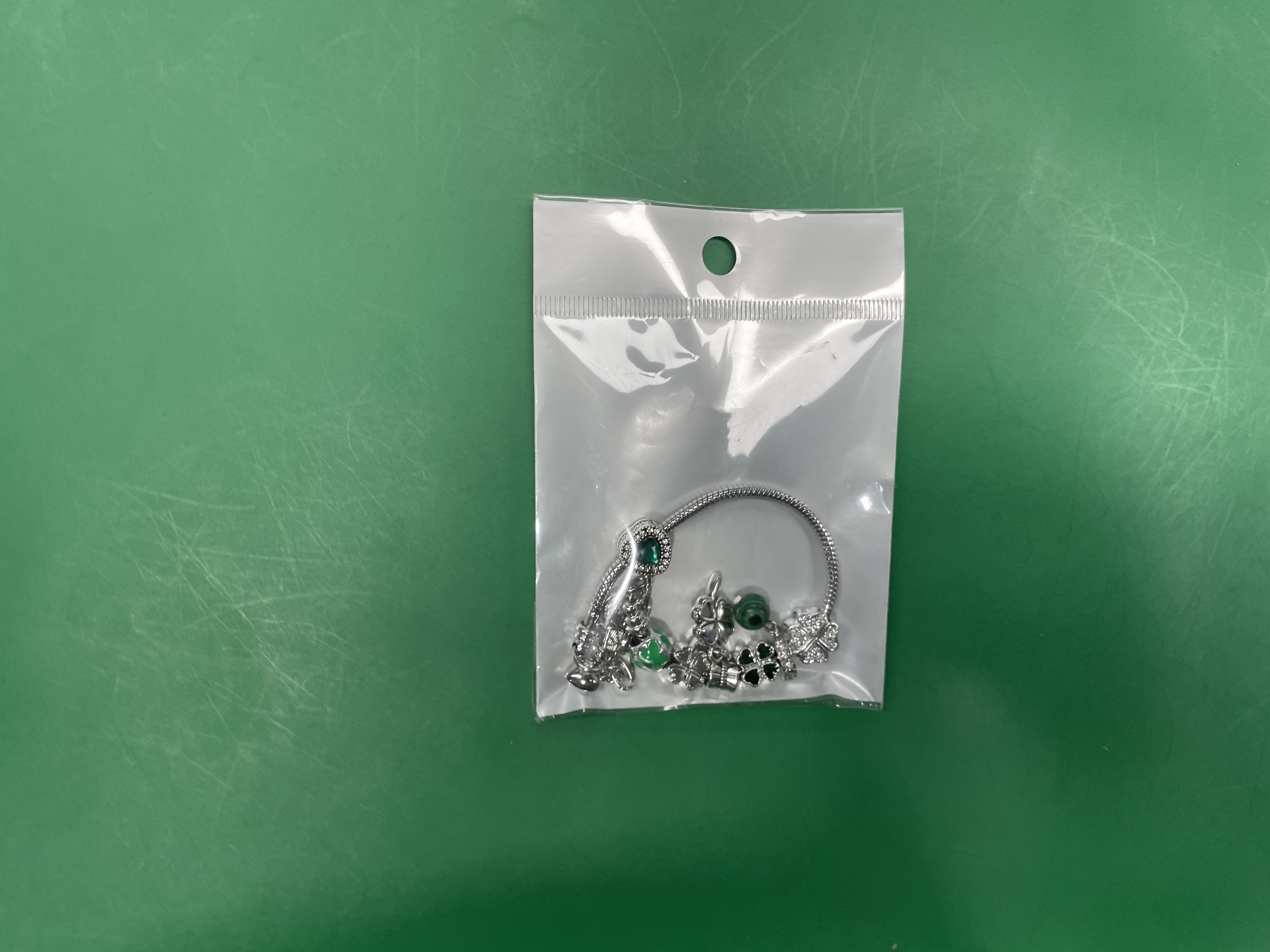 潘家多啦跨境热卖爱心diy串珠手链小众设计甜美闺蜜手环百搭手饰 — foto QC 1