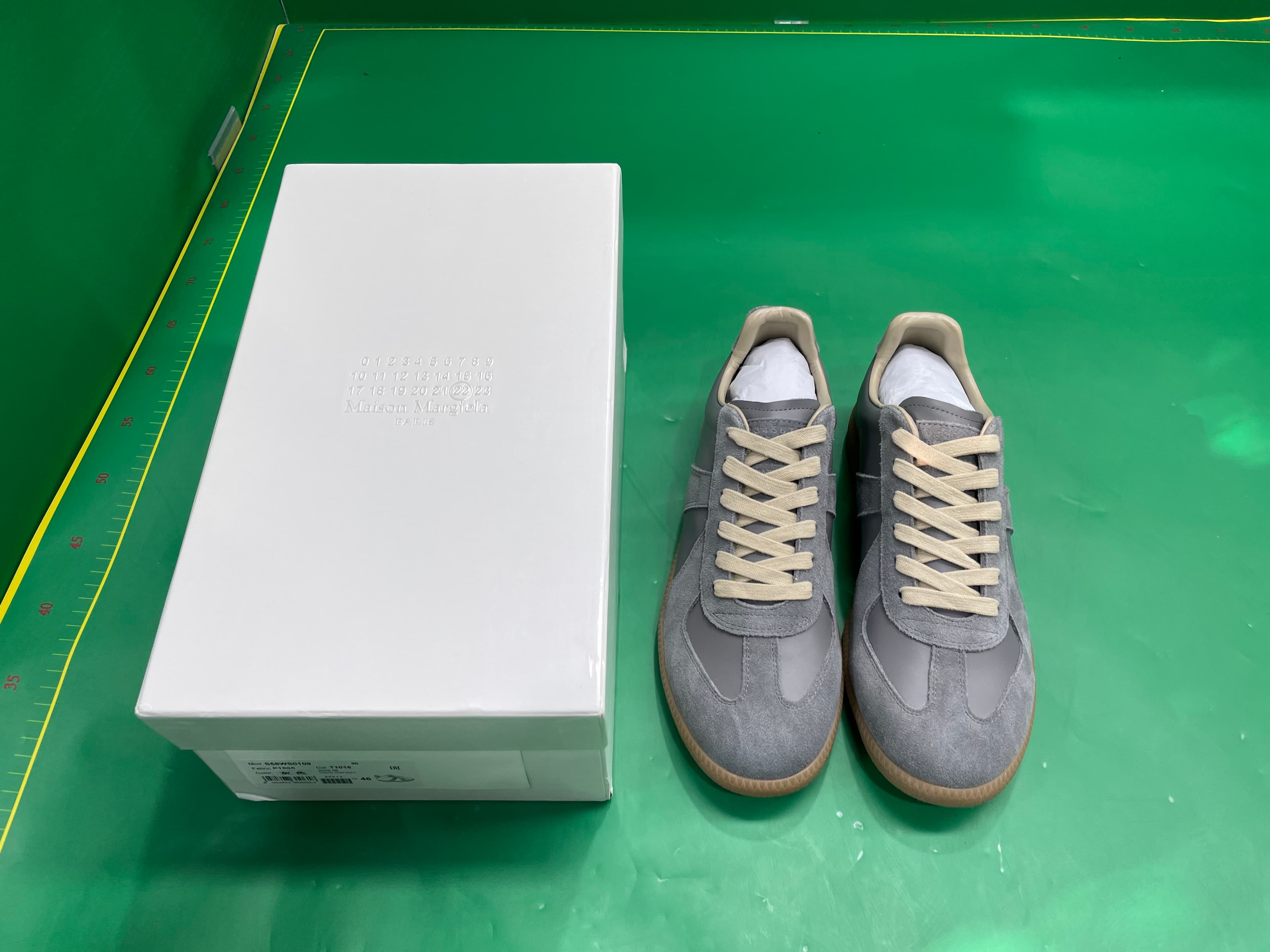Top-Quality Forrest Gump Shoes, Classic Retro New German Training Shoes, Casual Flat Sneakers for Men and Women, Genuine Leather Lace-Up Couple Shoes, Trendy — foto QC 1