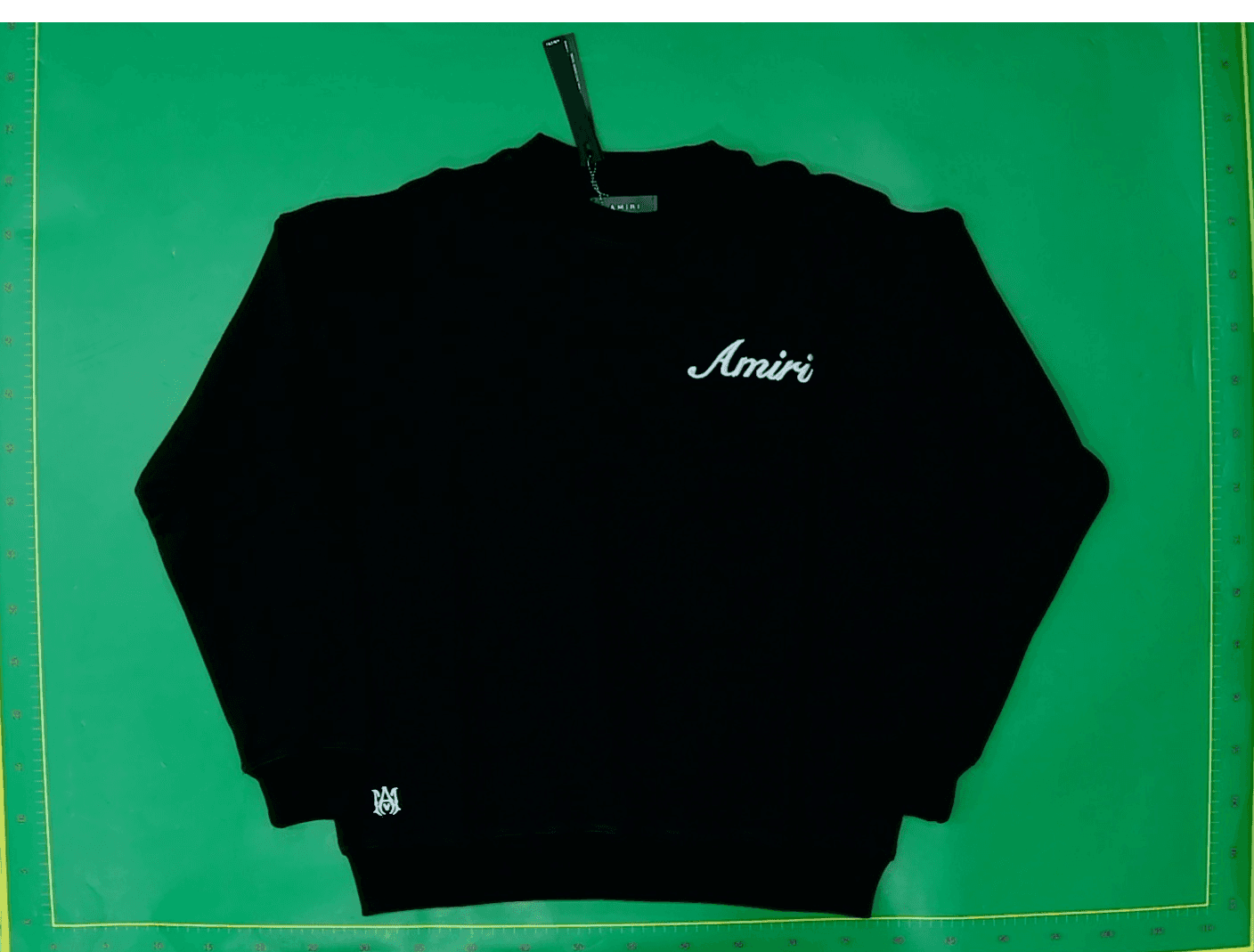 美式AM1R1 ICON泼墨简约字母LOGO印花宽松帽衫男连帽卫衣山进R1 — miniatura QC 3