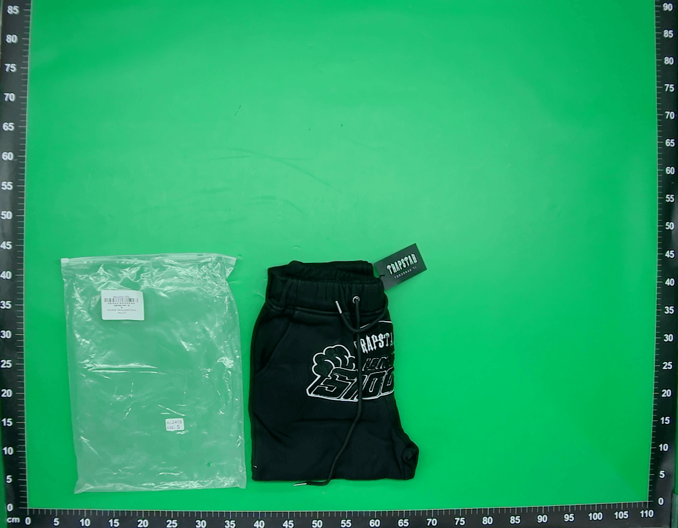 外贸欧美Trapstar渐变字母虎头刺绣连帽卫衣裤子运动卫裤套装代发 — foto QC 1
