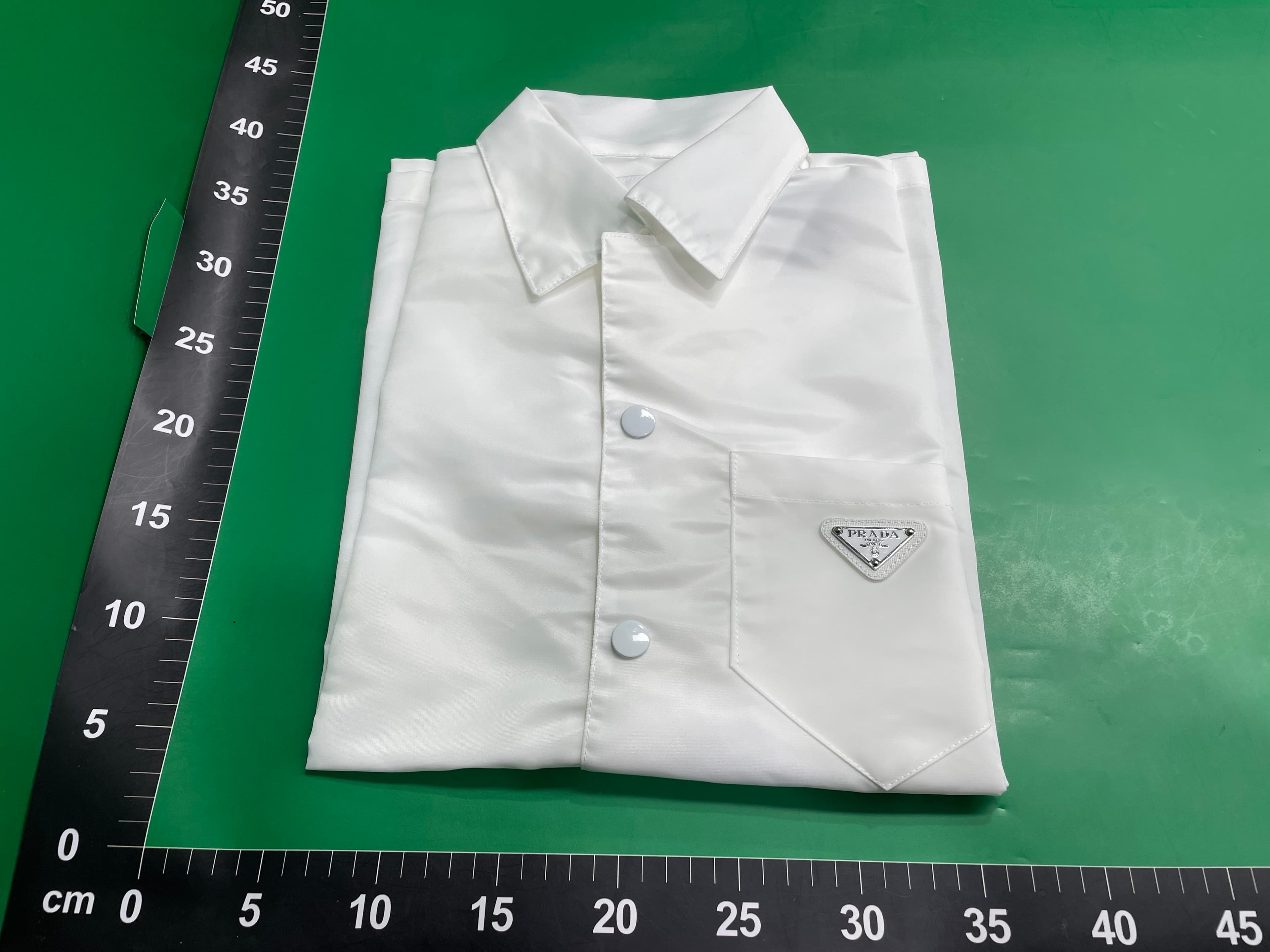 23 years European and American classic short-sleeved shirt men's summer lapel Polo loose inverted triangle embroidery design top — miniatura QC 4