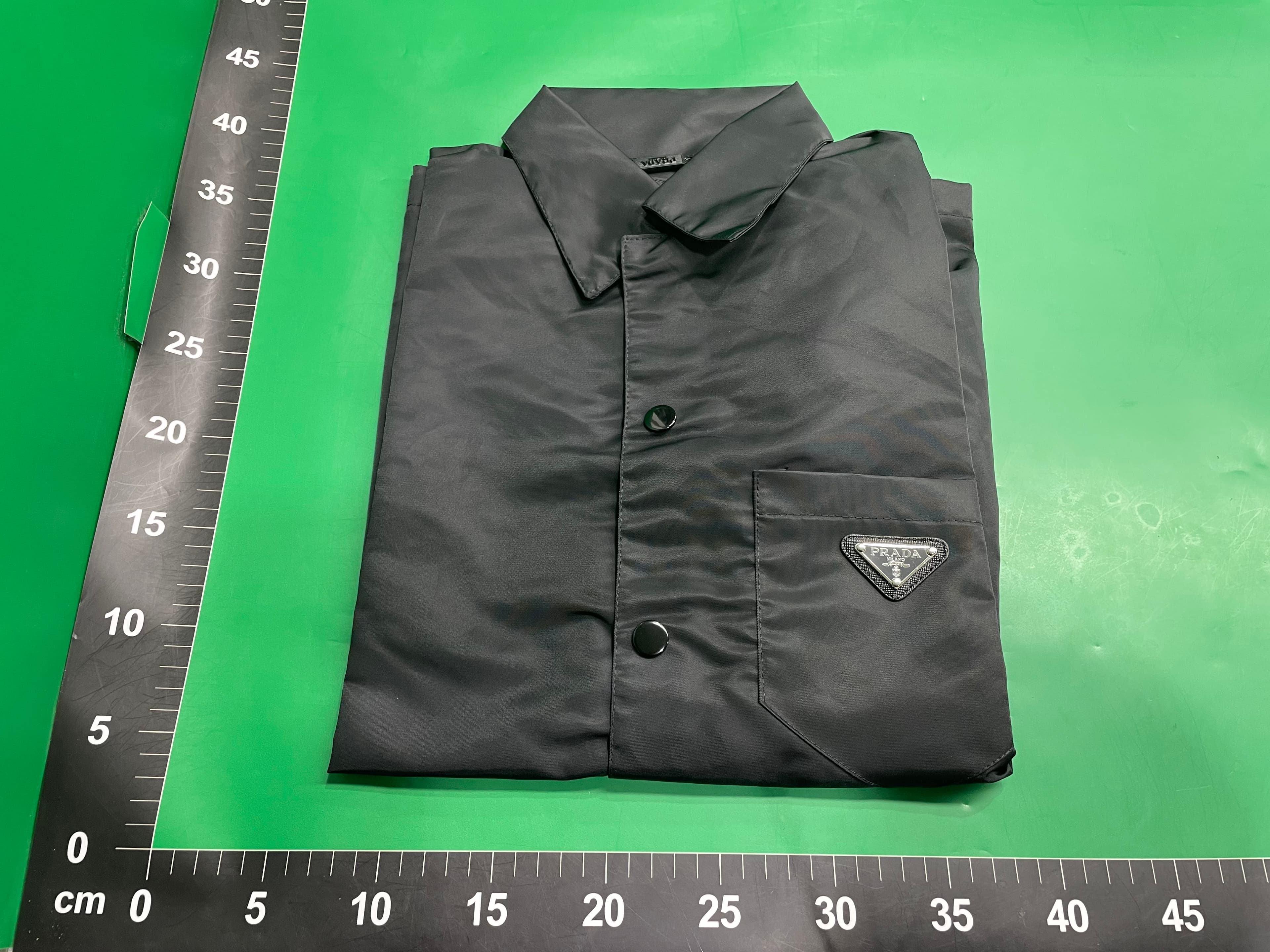 23 years European and American classic short-sleeved shirt men's summer lapel Polo loose inverted triangle embroidery design top — miniatura QC 3