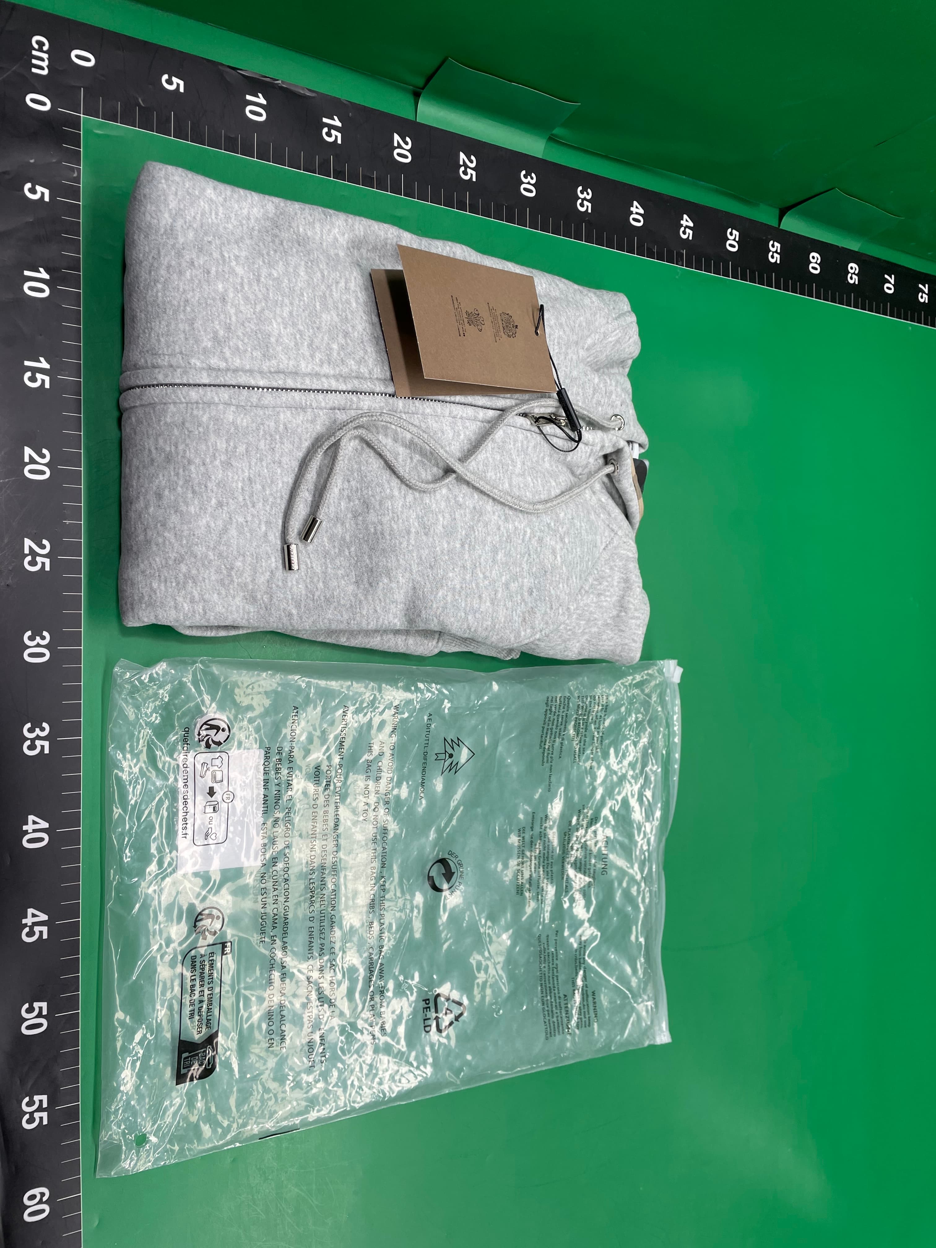 Cross-border high quality British style hooded men's and women's sweater foreign trade women's jacket full cardigan zipper can be ordered embroidered logo — miniatura QC 3