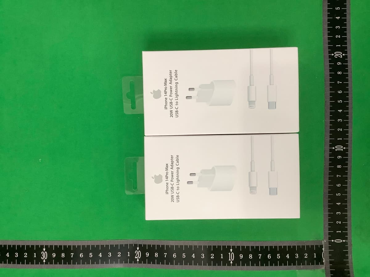 Eu 20w adapter and cable set — foto QC 1