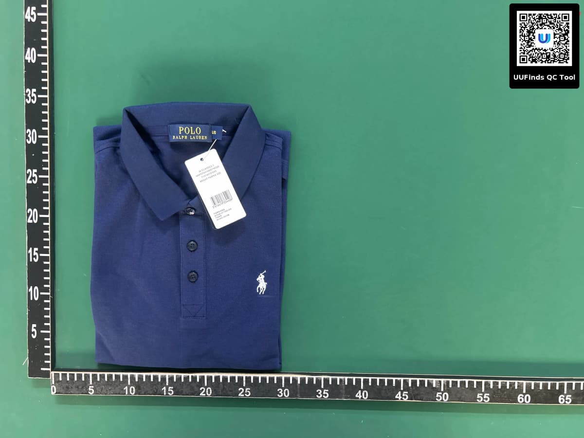 Horseback Riding Logo Embroidered Fashionable Casual Simple Lapel Long-Sleeved T-Shirt — foto QC 1