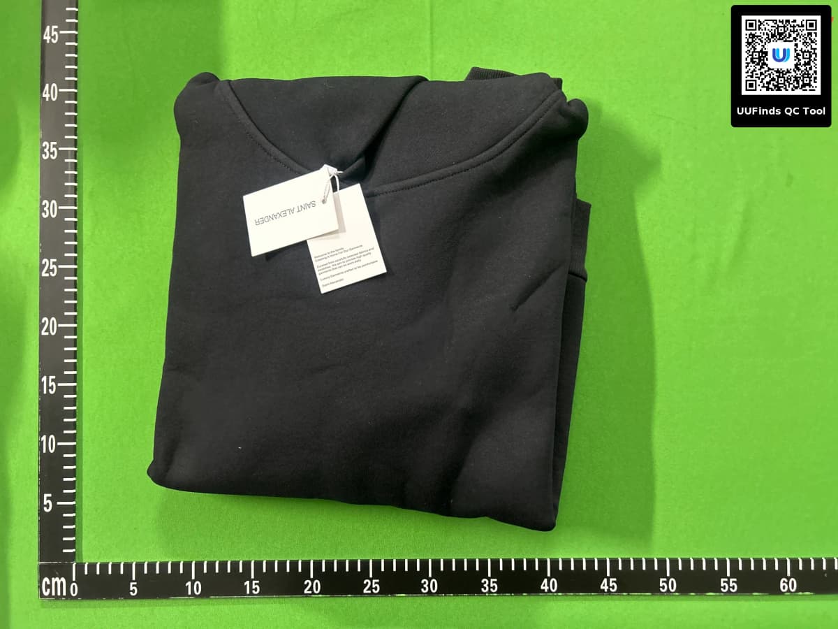 Saint alexander tracksuit爆款空气层蓬松连帽卫衣男潮裤子套装 — foto QC 1