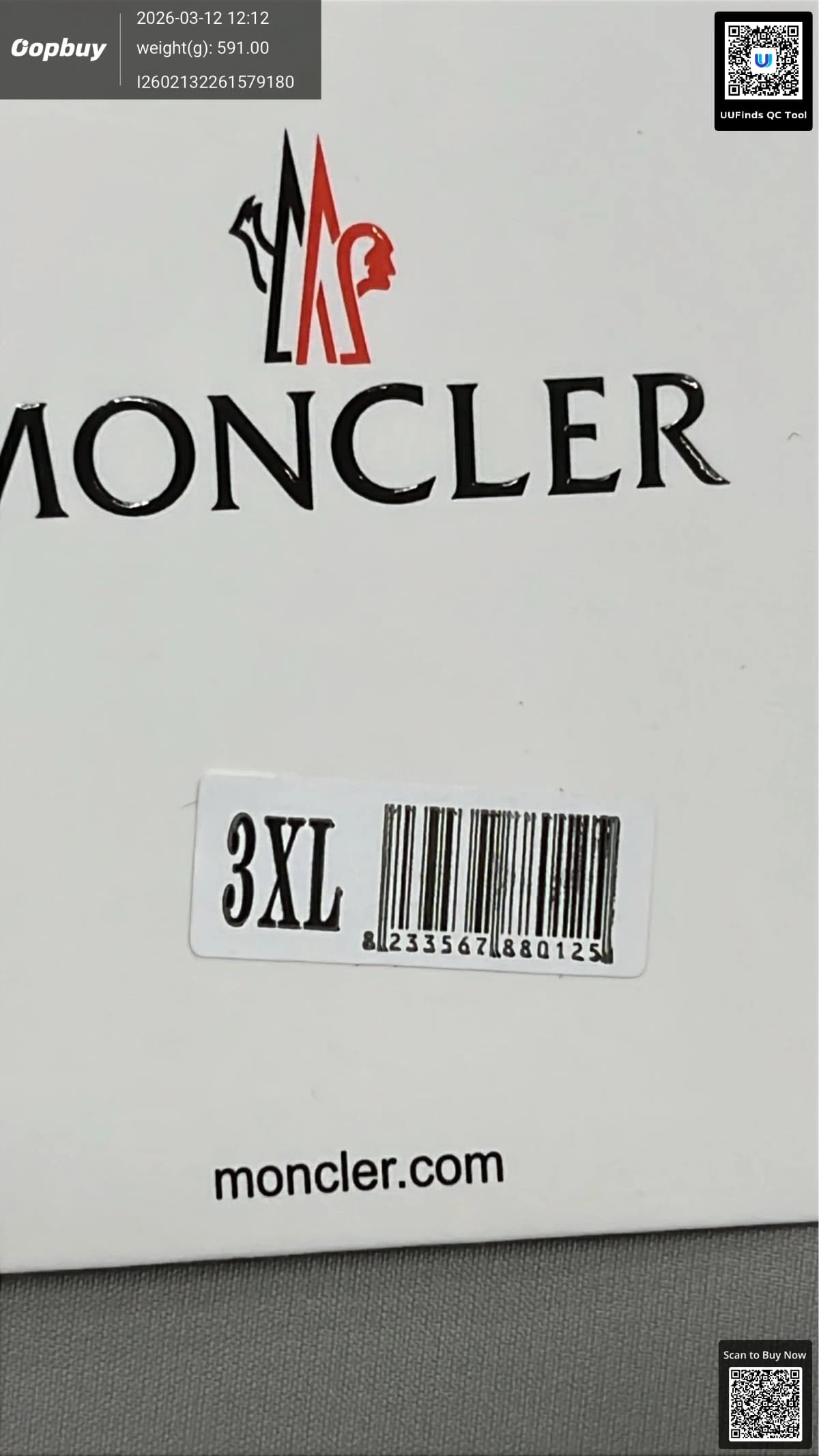 MKL夹克外套 Enter my store, View more 1000+ items — foto QC 1