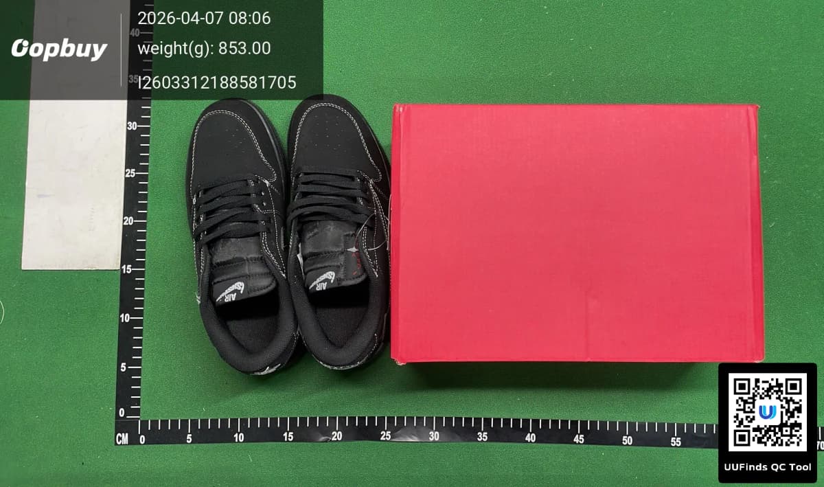 Nike Official Putian Aj Men's Shoes Fujiwara Hiroshi Co-Branded Lightning Barb Men's and Women's Air Force Sneakers Student Casual Sports Pure Original — foto QC 1