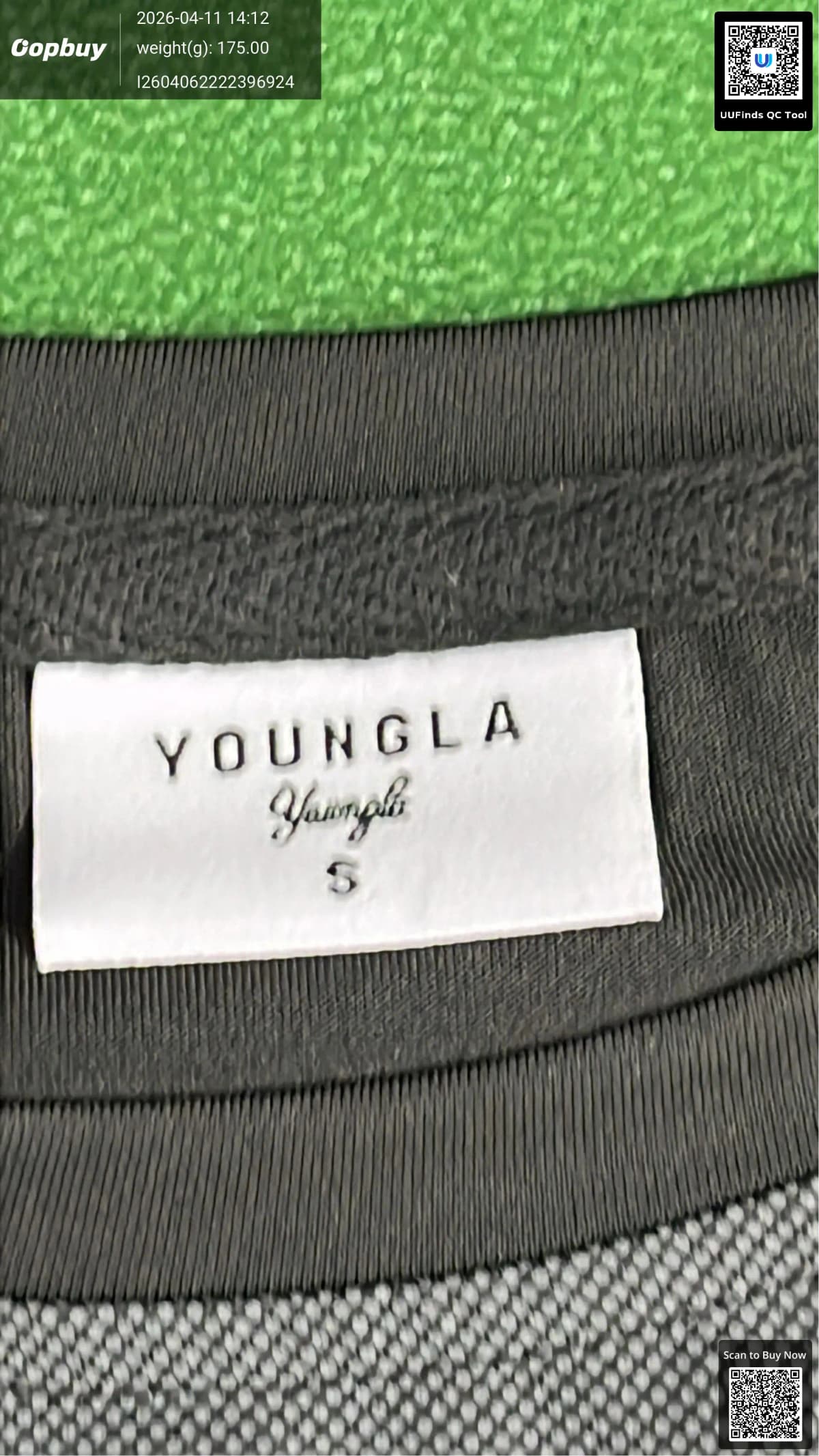 YOUNGLA运动短袖男T恤美式潮牌健身紧身衣速干弹力透气夏季高弹力 — foto QC 1