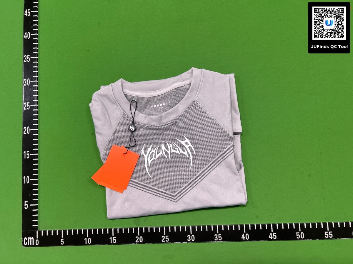 Exclusive Youngla Upgraded Version, Unisex, Sports and Fitness Seamless High-Elastic Slim-Fit Short-Sleeve 4041 — foto QC 1