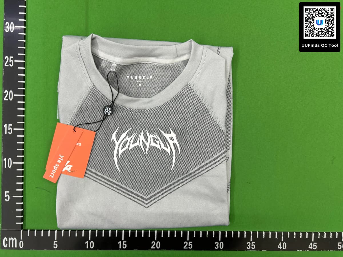 Exclusive Youngla Upgraded Version, Unisex, Sports and Fitness Seamless High-Elastic Slim-Fit Short-Sleeve 4041 — foto QC 1