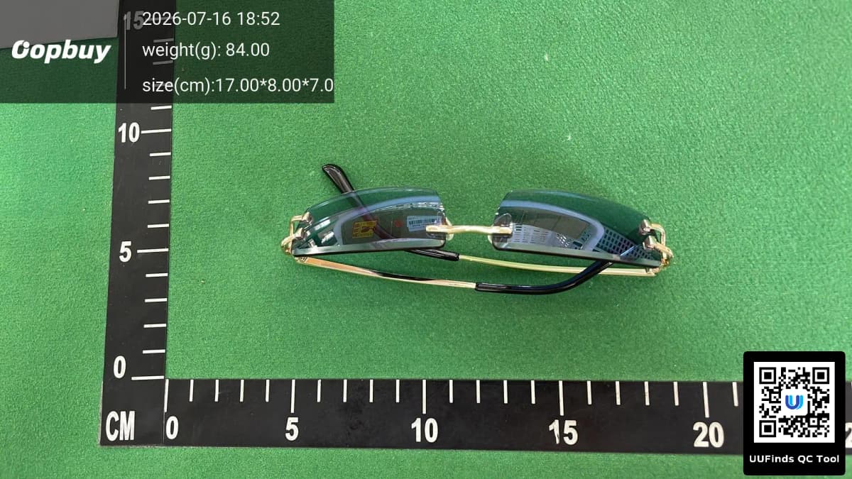 6078跨境新款无框切边太阳镜女 2024欧美嘻哈摩登墨镜SUNGLASSES — foto QC 1